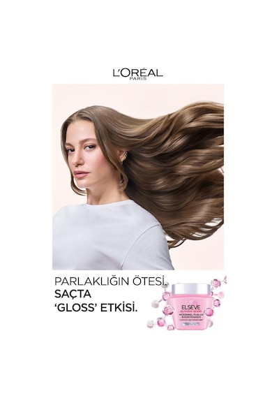 Glycolic Gloss Mükemmel Parlaklık Veren Saç Bakım Maskesi 300ml 3600524246884-11197