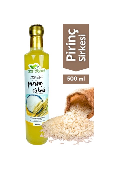 Pirinç Sirkesi 500 Ml - Organik Doğal Fermantasyon