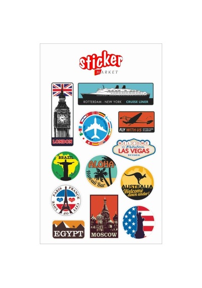 Bagaj Sticker Seti (235604726)