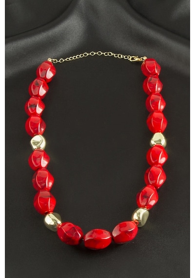 Zr Model Oval Plastik Kolye Çok Renkli 83052357