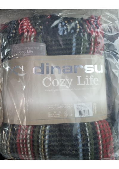 Dinarsu Tv Battaniyesi 130 X 170 Yılbaşı Çok Renkli