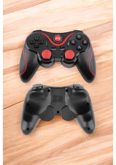Game Stick Android Uyumlu Gamepad X3 Standlı Oyun Kolu Bluetooth Bağlantılı Düz Renk