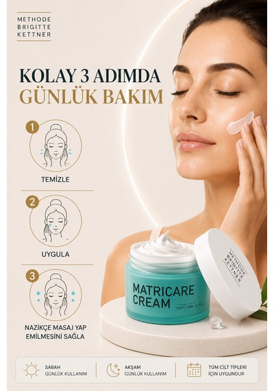 Methode Brigitte Kettner Matricare Cream 50 Ml Sıkılaştırıcı & Onarıcı Yüz Kremi