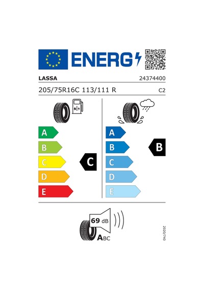 Lassa 205/75R16C 113/111R Transway 3 Yaz Lastiği - 2026