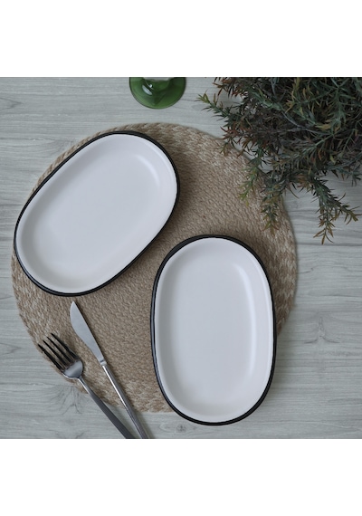 Keramika Simply Hitit Kayık Tabak 22 Cm 2 Adet 19985