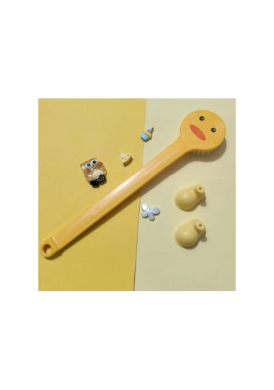 Sevimli Ördek Tasarımlı Yumuşak Uçlu Vücut Kese Fırçası 35 Cm