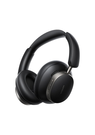 Hitune Max6 Studio Pro Hibrit Aktif Gürültü Engelleyici Kablosuz Kulak Üstü Kulaklık, 100 Saat Çalma Süresi, Siy