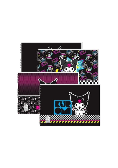 Keskin Color Kuromi 25x35 15 Yaprak Spiralli Resim Defteri