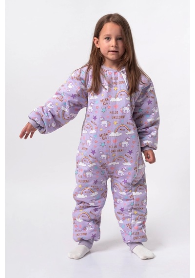 Babydonat Unicorn Desenli Çocuk Uyku Tulumu