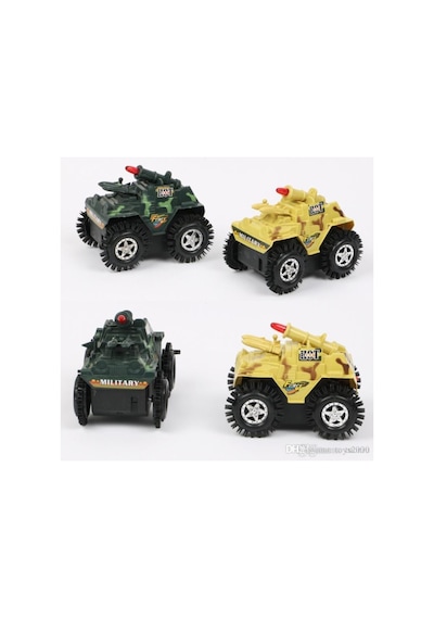 Pilli Tumbling Tank Takla Atan Devrilmeyen Oyuncak Tank Diğer
