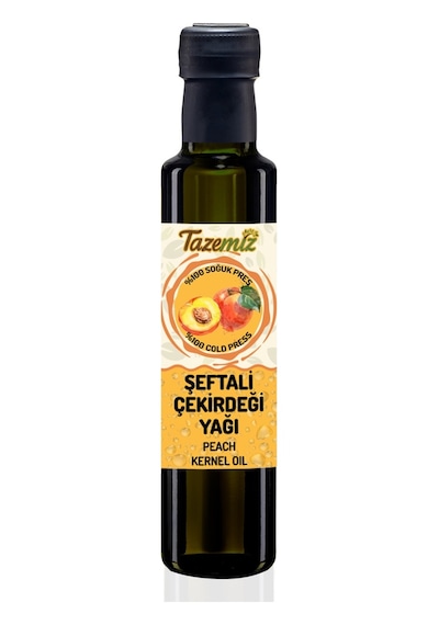 Şeftali Çekirdeği Yağı 250ml - Soğuk Pres
