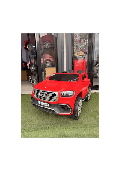 Audi Akülü Araba 0-6 Yaş Kırmızı Kırmızı