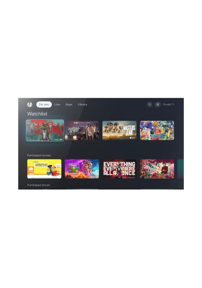 Sagatronic 906099913 65" UHD Google QLED TV