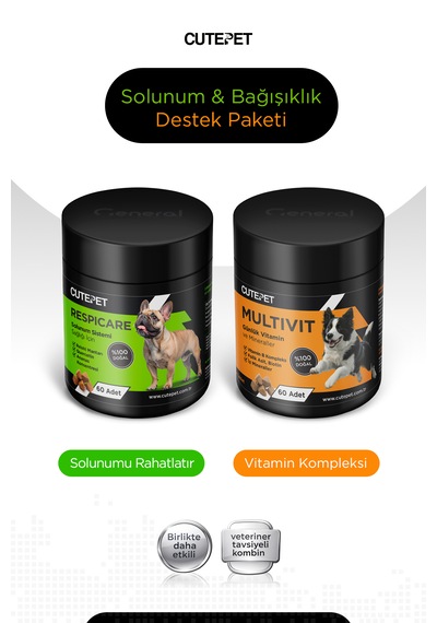 Köpek Solunum & Bağışıklık Destek Paketi