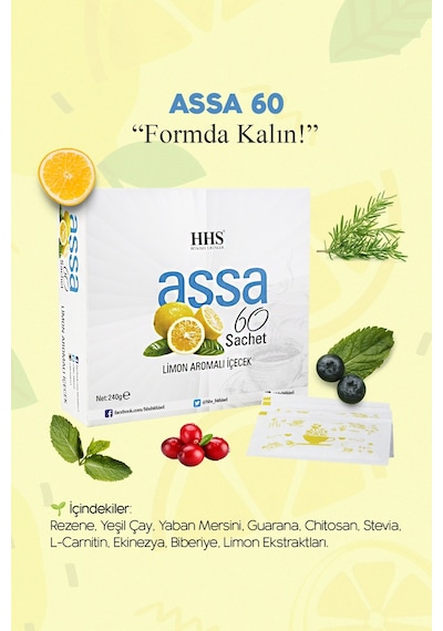 Hhs Assa 60 Sachet Karışık Bitkisel Çay 240 G