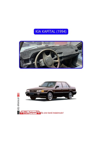 Kia Kapital 1994torpido Koruma Halısı Mavi Kenar