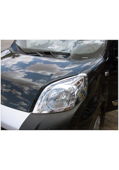 Fiat Fiorino Krom Far Çerçevesi 2 Parça 2008 ve Üzeri P.Çelik