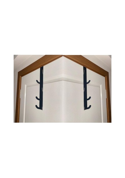 Risingmaber Metal Mat Siyah Amerikan Kapı Arkası Dikey Kapı Arkası Askılık Organizer Askılık Ve Banyo Kapı Ar Diğer
