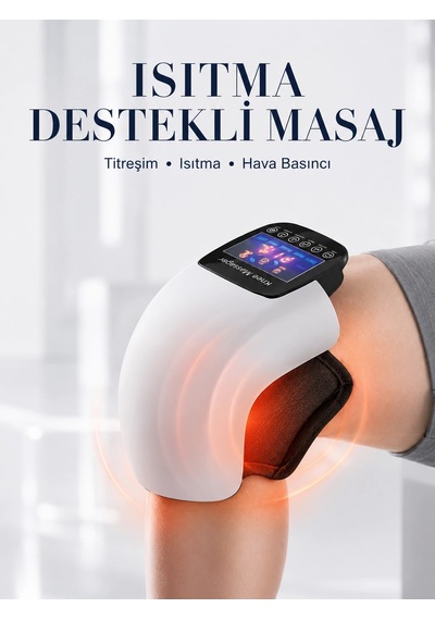 Dokunmatik Ekranlı Diz Masaj Cihazı çok renkli
