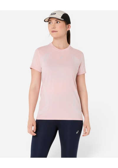 Asics Road Seamless Ss Top Kadın Pembe Kısa Kollu Tshirt 2012d292-700