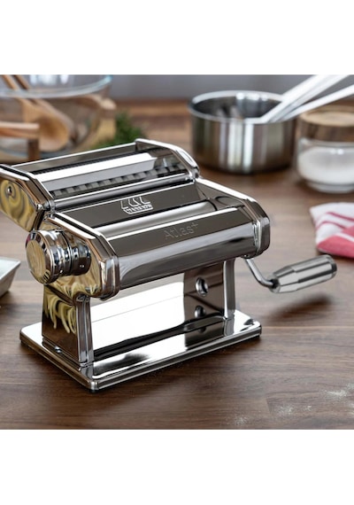 Marcato Atlas 150 Plus İtalyan Makarna Makinesi Gümüş