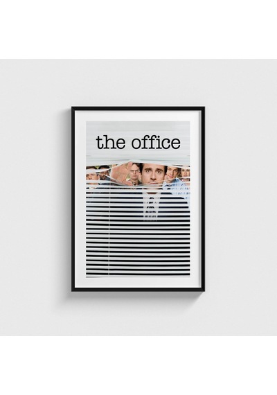 The Office Dizi Posteri Tablo Çerçeveli Poster Duvar Dekorasyonu Siyah Çerçeveli Tablo Siyah Çerçeveli Tablo Dn11d453sıyah