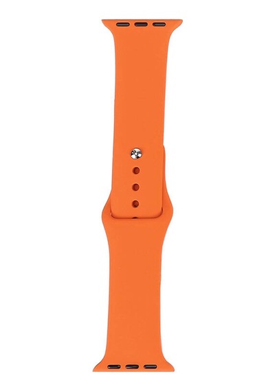 Watch 7 45mm Band Serisi Klasik Kordon Silikon Strap Kayış-turuncu