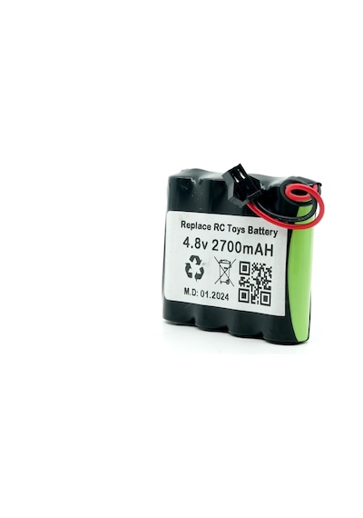 Tnl 4.8v 2700mah Oyuncak Araba Bataryası Siyah Soket