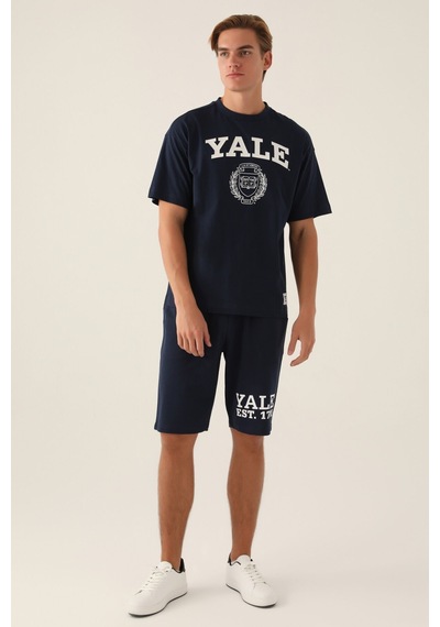 Yale Book Lacivert Erkek T-shirt 5274-42867 Lacivert