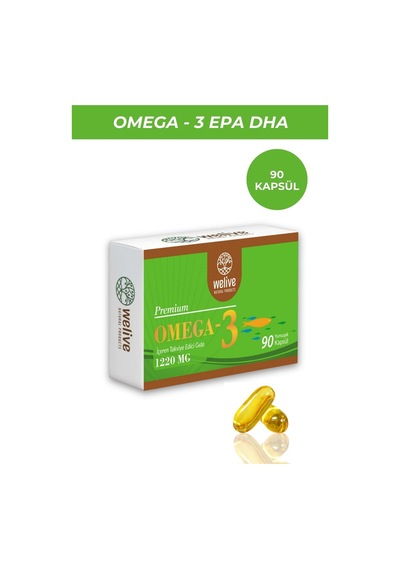 Omega 3 Balık Yağı 90 Yumuşak Kapsül