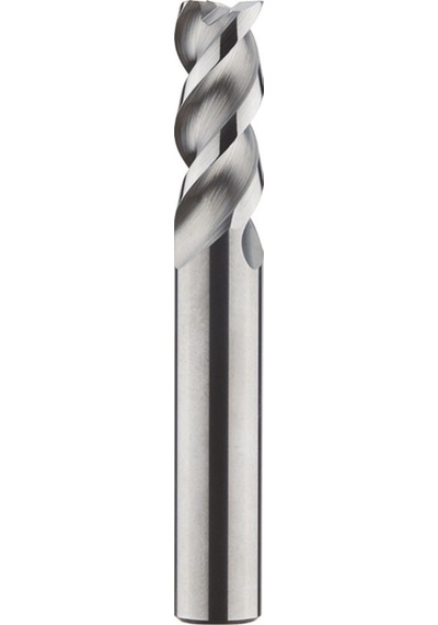 8x18x8x108mm Kraft 3 Ağız Uzun Aluminyum Freze