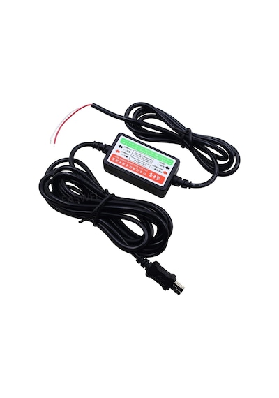 Rexing V1 Dvr Araç Kamerası Kayıt Cihazı V1p İçin Sabit Kablolu Usb Araç Şarj Cihazı Güç Kablosu Kiti