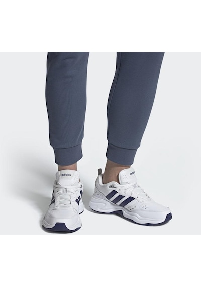 Adidas Strutter Erkek Spor Ayakkabı Beyaz - Lacivert