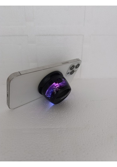 Bluetooth Hoparlör Mini Manyetik Mıknatıslı Kablosuz Speaker Ses Bombası - Siyah- Tek Ebat