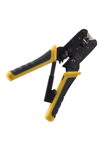 Yeskit Yk-2101n 3'ü 1 Arada Rj45 Kesme, Soyma Ve Konnektör Çakma Seti Kablo Sıkma Pensesi