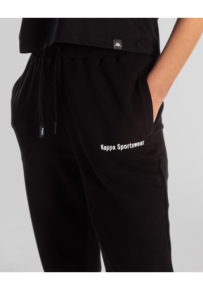 Kappa Authentic Jessa Jogger Wmn Kadın Siyah Regular Eşofman Altı