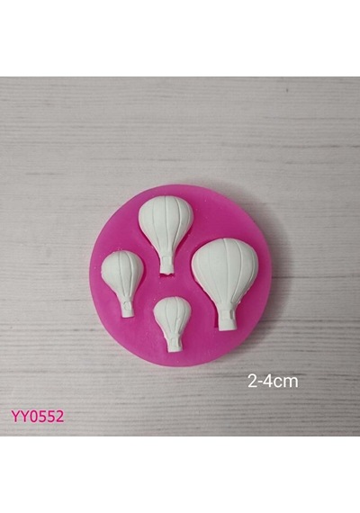 Yy0552 Dörtlü Uçan Balon Silikon Kalıp