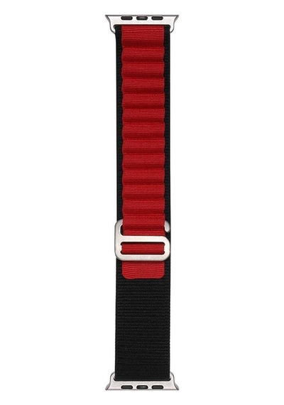Apple Uyumlu  Watch 7 41mm Band-74 Hasır Kordon-mor