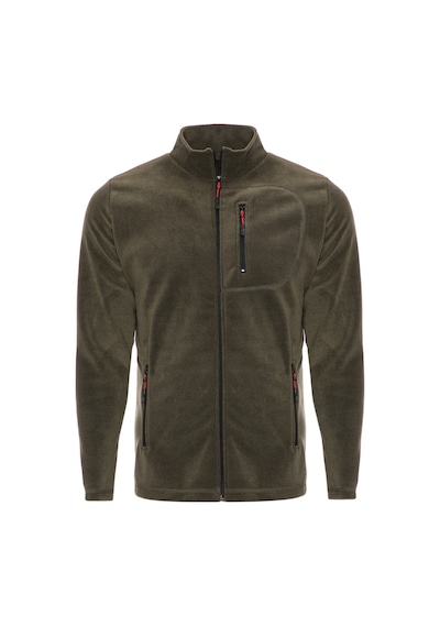 Genius Store Unisex 3 Cepli Tam Fermuarlı Polar Ceket