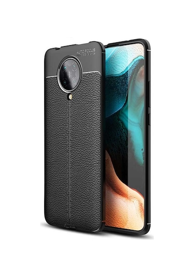 Xiaomi Poco F2 Pro Kılıf Zore Niss Deri Desenli Silikon Kılıf