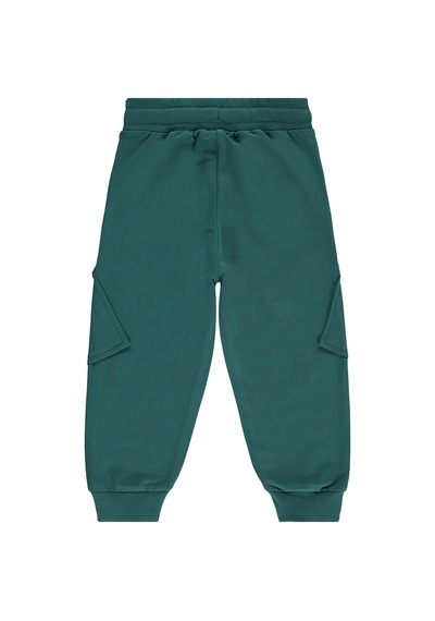 Civil Boys Basic Kargo Cepli 2-5 Yaş Eşofman Altı - Yeşil Koyu Yeşil