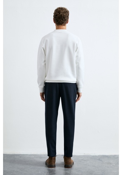 Lufian Mıles Erkek Sweatshirt Kırık Beyaz Kırık Beyaz 112030201100510