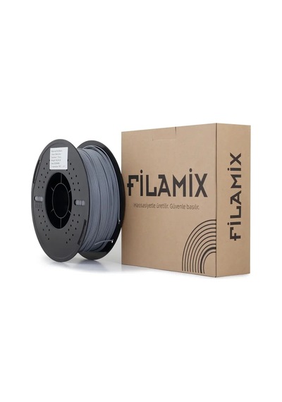 Filamix Barut Gri Mat Pla Filament 1.75 Mm 1000 Gr.