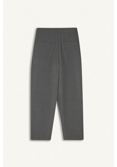 Defacto Barrel Fit Kısa Paça Bilek Boy Pantolon G0242ax25augr90 Gri