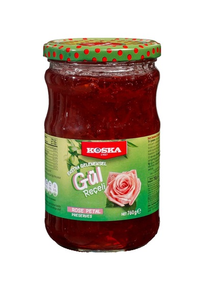Koska Ekstra Geleneksel Gül Reçeli 760 G %45 Meyveli Tarı