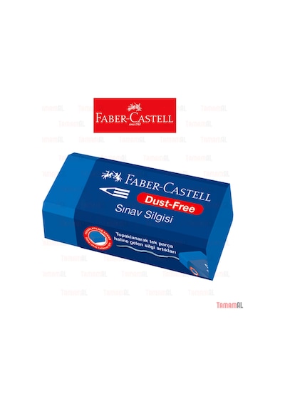 Faber Castell Sınav Silgisi Mavi 2 Adet 9556089005258