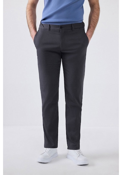 D's Damat Ds Damat Slim Fit Antrasit Armürlü Yan Beli Lastikli Esnek Likralı Yandan Cepli Chino Pantolon 2HCC3ORT20001 Antrasit D's Damat Ds Damat Slim Fit Antrasit Armürlü Yan Beli Lastikli Esnek Likralı Yandan Cepli Chino Pantolon 2HCC3ORT20001 Antrasit