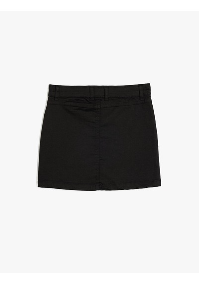 Koton Basic Etek Beli Lastikli Dar Kesim Pamuk Karışımlı Siyah 5wkg70003aw Siyah Koton Basic Etek Beli Lastikli Dar Kesim Pamuk Karışımlı Siyah 5wkg70003aw Siyah