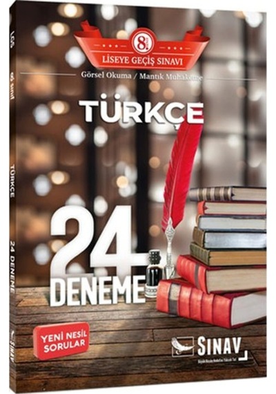 8 Sınıf Lgs Türkçe 24 Deneme Sınav Yayınları