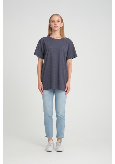Alexandergardı Bisiklet Yaka Fitilli Comfort Fit T-shirt E24-08301 001